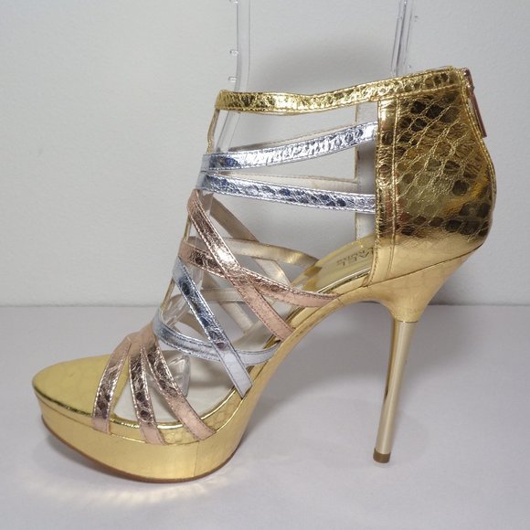 Michael Kors Size 9.5 MADDIE PLATFORM New Sandals - Picture 9 of 15